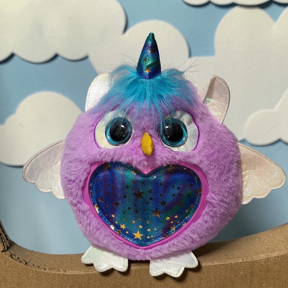ZURU Rainbocorns Fairycorn Abra the Owlcorn with Fairy Wings Plush Toy